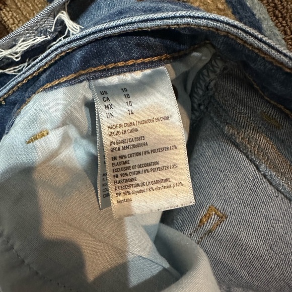 American eagle midi jean shorts - Picture 3 of 3
